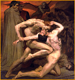 William-Adolphe Bouguereau - Dante And Virgil In Hell (1850)